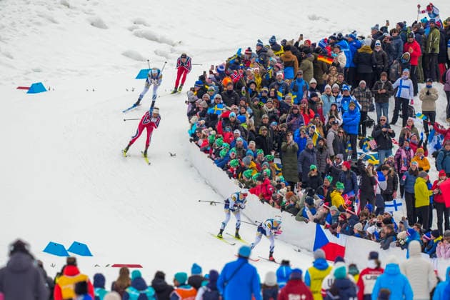 Winter Olympics in Milan Cortina 2026 Val di Fiemme, Italy 20260210. Kristine Stavaas Skistad from Norway and Julie Bjervig Drivenes from Norway during the cross-country sprint finals at Tesero stadium during the Winter Olympics in Milano Cortina 2026. Photo: Lise Aaserud NTB Val di Fiemme Italy EDITORIAL USE ONLY. RESTRICTED USE FOR BETTING COMPANIES Ref:_SPOyRUGpj31K3k.jpg *** Winter Olympics in Milan Cortina 2026 Val di Fiemme, Italy 20260210 Kristine Stavaas Skistad from Norway and Julie Bjervig Drivenes from Norway during the cross country sprint finals at Tesero stadium during the Winter Olympics in Milano Cortina 2026 Photo Lise Aaserud NTB Val di Fiemme Italy EDITORIAL USE ONLY RESTRICTED USE FOR BETTING COMPANIES  Copyright: xLisexAserudx xNTBx