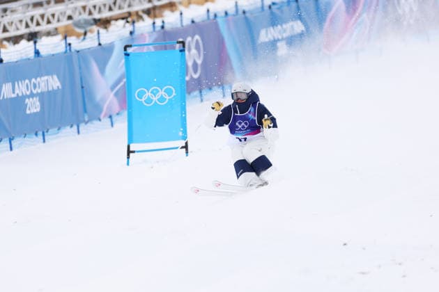 Goshin Fujiki (JPN), FEBRUARY 10, 2026 - Freestyle Skiing : Men s Mogle Qualification during the Milano Cortina 2026 Olympic Winter games, Winterspiele,Spiele, Summer games at Livigno Aerials and Moguls Park in Livigno, Italy.  aflo_319200882