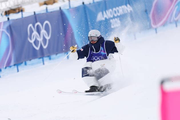 Goshin Fujiki (JPN), FEBRUARY 10, 2026 - Freestyle Skiing : Men s Mogle Qualification during the Milano Cortina 2026 Olympic Winter games, Winterspiele,Spiele, Summer games at Livigno Aerials and Moguls Park in Livigno, Italy.  aflo_319200883
