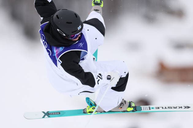PENTTALA Olli (FIN), FEBRUARY 10, 2026 - Freestyle Skiing : Men s Mogle Qualification during the Milano Cortina 2026 Olympic Winter games, Winterspiele,Spiele, Summer games at Livigno Aerials and Moguls Park in Livigno, Italy.  aflo_319200939