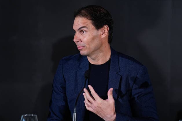 February 10, 2026, Madrid, Madrid, Spain: Rafa Nadal attends during the presentation of the Spin&Swing initiative by the Rafa Nadal Foundation and Cantabria Labs, at the Real Club de Campo Villa de Madrid on February 10, 2026, in Madrid, Spain. Madrid Spain - ZUMAa181 20260210_zaa_a181_002 Copyright: xDennisxAgyemanx