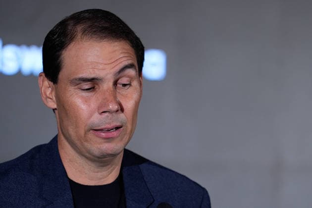 February 10, 2026, Madrid, Madrid, Spain: Rafa Nadal attends during the presentation of the Spin&Swing initiative by the Rafa Nadal Foundation and Cantabria Labs, at the Real Club de Campo Villa de Madrid on February 10, 2026, in Madrid, Spain. Presentation Of Spin&Swing Initiative By The Rafa Nadal Foundation And Cantabria Labs  - ZUMAa181 20260210_zaa_a181_008 Copyright: xDennisxAgyemanx