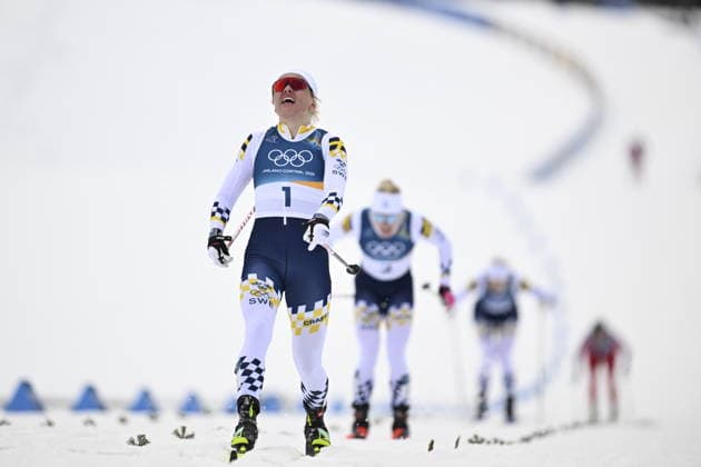 VAL DI FIEMME, ITALY 20260210 Sweden s Linn Svahn wins the women s sprint final during the Winter Olympics in Val di Fiemme, Italy. *** The image is included in the SPORTS PACKAGE. For others PAYMENT IMAGE *** VAL DI FIEMME ITALY x10430x *** VAL DI FIEMME, ITALY 20260210 Sweden s Linn Svahn wins the women s sprint final during the Winter Olympics in Val di Fiemme, Italy The image is included in the SPORTS PACKAGE For others PAYMENT IMAGE VAL DI FIEMME ITALY x10430x  Copyright: xChristinexOlsson TTx 2026 OLYMPICS SKIING SPRINT