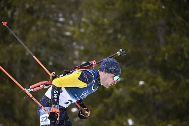 ANTERSELVA, ITALY 20260210 Sweden s Jesper Nelin during the men s 20 km biathlon distance race during the Winter Olympics in Milano Cortina in Anterselva, Italy. *** The image is included in the SPORTS PACKAGE. For others PAYMENT IMAGE *** ANTERSELVA ITALY x10050x *** ANTERSELVA, ITALY 20260210 Sweden s Jesper Nelin during the men s 20 km biathlon distance race during the Winter Olympics in Milano Cortina in Anterselva, Italy The image is included in the SPORTS PACKAGE For others PAYMENT IMAGE ANTERSELVA ITALY x10050x  Copyright: xPontusxLundahl TTx 2026 OLYMPICS BIATHING DISTANCE