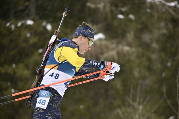 ANTERSELVA, ITALY 20260210 Sweden s Sebastian Samuelsson during the men s 20 km biathlon distance race during the Winter Olympics in Milano Cortina in Anterselva, Italy. *** The image is included in the SPORTS PACKAGE. For others PAYMENT IMAGE *** ANTERSELVA ITALY x10050x *** ANTERSELVA, ITALY 20260210 Sweden s Sebastian Samuelsson during the men s 20 km biathlon distance race during the Winter Olympics in Milano Cortina in Anterselva, Italy The image is included in the SPORTS PACKAGE For others PAYMENT IMAGE ANTERSELVA ITALY x10050x  Copyright: xPontusxLundahl TTx 2026 OLYMPICS BIATHING DISTANCE