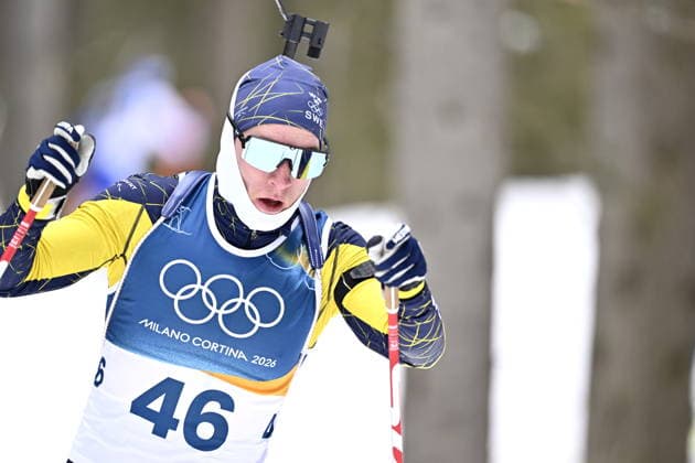 ANTERSELVA, ITALY 20260210 Sweden s Sebastian Samuelsson during the men s 20 km biathlon distance race during the Winter Olympics in Milano Cortina in Anterselva, Italy. *** The image is included in the SPORTS PACKAGE. For others PAYMENT IMAGE *** ANTERSELVA ITALY x10050x *** ANTERSELVA, ITALY 20260210 Sweden s Sebastian Samuelsson during the men s 20 km biathlon distance race during the Winter Olympics in Milano Cortina in Anterselva, Italy The image is included in the SPORTS PACKAGE For others PAYMENT IMAGE ANTERSELVA ITALY x10050x  Copyright: xPontusxLundahl TTx 2026 OLYMPICS BIATHING DISTANCE