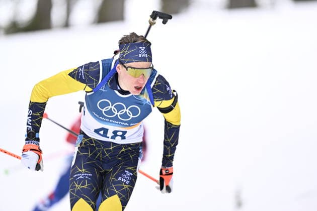 ANTERSELVA, ITALY 20260210 Sweden s Sebastian Samuelsson during the men s 20 km biathlon distance race during the Winter Olympics in Milano Cortina in Anterselva, Italy. *** The image is included in the SPORTS PACKAGE. For others PAYMENT IMAGE *** ANTERSELVA ITALY x10050x *** ANTERSELVA, ITALY 20260210 Sweden s Sebastian Samuelsson during the men s 20 km biathlon distance race during the Winter Olympics in Milano Cortina in Anterselva, Italy The image is included in the SPORTS PACKAGE For others PAYMENT IMAGE ANTERSELVA ITALY x10050x  Copyright: xPontusxLundahl TTx OS 2026 SKIDSKYTTE DISTANS