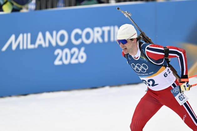 ANTERSELVA, ITALY 20260210 Norway s Sturla Holm Laegreid during the men s 20 km biathlon distance race at the Winter Olympics in Milano Cortina in Anterselva, Italy. *** The image is included in the SPORTS PACKAGE. For others PAYMENT IMAGE *** ANTERSELVA ITALY x10050x *** ANTERSELVA, ITALY 20260210 Norway s Sturla Holm Laegreid during the men s 20 km biathlon distance race at the Winter Olympics in Milano Cortina in Anterselva, Italy The image is included in the SPORTS PACKAGE For others PAYMENT IMAGE ANTERSELVA ITALY x10050x  Copyright: xPontusxLundahl TTx 2026 OLYMPICS BIATHING DISTANCE