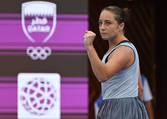 Qatar TotalEnergies Open 2026 - Day Three DOHA, QATAR FEBRUARY 10: Elisabetta Cocciaretto of Italy wins against Coco Gauff of the United States in the second round on Day Three of the Qatar TotalEnergies Open, part of the Hologic WTA, Tennis Damen Tour, at the Khalifa International Tennis and Squash Complex on February 10, 2026 in Doha, Qatar. Doha Qatar  Copyright: xArturxWidakx originalFilename:widak-qatartot260210_npDCO.jpg