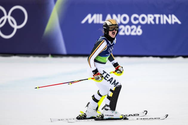 260210 Emma Aicher of Germany competes in women s team combined alpine skiing during day 4 of the 2026 Winter Olympics on February 10, 2026 in Cortina. Photo: Jon Olav Nesvold BILDBYRAN COP 217 JE0115 alpint alpine skiing Olympic Games, Olympische Spiele, Olympia, OS olympics winter olympics os ol olympiska spel vinter-os olympiske leker milano cortina 2026 milan cortina 2026 milano cortina 2026 olympic games milano cortina 2026 winter olympic games milano cortina-os milano cortina-ol vinter-ol 4 bbeng dam *** 260210 Emma Aicher of Germany competes in women s team combined alpine skiing during day 4 of the 2026 Winter Olympics on February 10, 2026 in Cortina Photo Jon Olav Nesvold BILDBYRAN COP 217 JE0115 alpine alpine skiing olympic games olympics winter olympics os ol olympiska spel vinter os olympiske leker milano cortina 2026 milan cortina 2026 milano cortina 2026 olympic games milano cortina 2026 winter olympic games milano cortina os milano cortina ol vinter ol 4 bbeng dam  Copyright: JONxOLAVxNESVOLD BB260210JE061