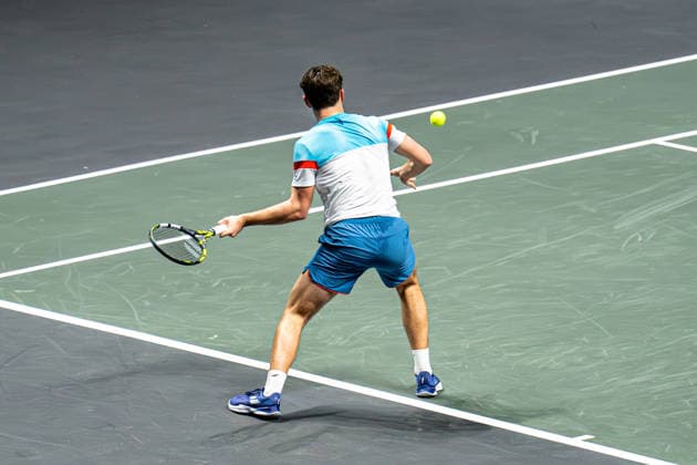 2026-02-10 ABN AMRO Open - Day Two ROTTERDAM, NETHERLANDS - FEBRUARY 10: Mees Rottgering competing during Day Two of the ABN AMRO Open at Rotterdam Ahoy on February 10, 2026 in Rotterdam, Netherlands. (Photo by Gabriel Calvino Alonso BSR Agency) Rotterdam Netherlands Content not available for redistribution in The Netherlands directly or indirectly through any third parties. Copyright: xBSRxAgencyx