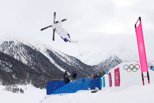 Rino Yanagimoto (JPN), FEBRUARY 10, 2026 - Freestyle Skiing : Women s Mogle Qualification during the Milano Cortina 2026 Olympic Winter games, Winterspiele,Spiele, Summer games at Livigno Aerials and Moguls Park in Livigno, Italy.  aflo_319222592