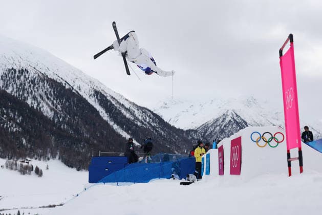 Rino Yanagimoto (JPN), FEBRUARY 10, 2026 - Freestyle Skiing : Women s Mogle Qualification during the Milano Cortina 2026 Olympic Winter games, Winterspiele,Spiele, Summer games at Livigno Aerials and Moguls Park in Livigno, Italy.  aflo_319222598
