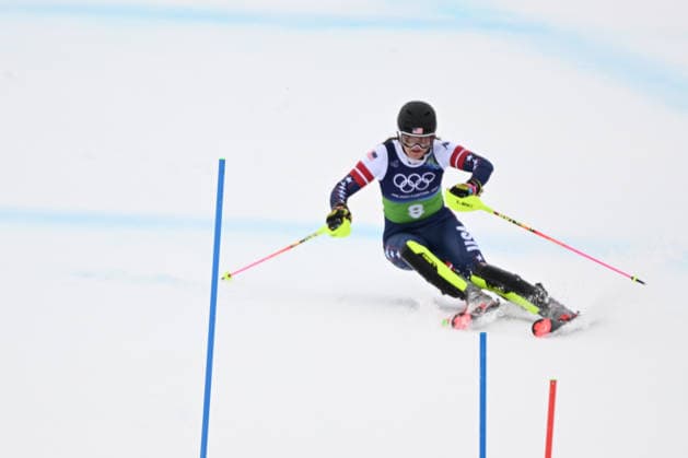 February 10, 2026, Cortina, Veneto, Italy: Jacqueline Wiles Paula Moltzan from Stati Uniti dÃ¢â‚¬â ¢America during the Winter Olympic Games, Olympische Spiele, Olympia, OS Milano Cortina 2026, in Tofane Alpine Skiing Centre , on February 10 2026, in Cortina, Italy Olympics 2026: Milano Cortina: Alpine Skiing: Women S  - ZUMAm345 20260210_oly_m345_057 Copyright: xFedericoxManonix