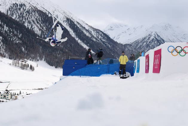 Hinako Tomitaka (JPN), FEBRUARY 10, 2026 - Freestyle Skiing : Women s Mogle Qualification during the Milano Cortina 2026 Olympic Winter games, Winterspiele,Spiele, Summer games at Livigno Aerials and Moguls Park in Livigno, Italy.  aflo_319222595
