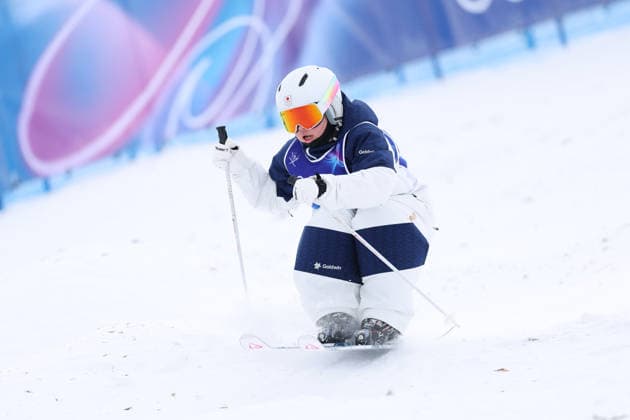 Hinako Tomitaka (JPN), FEBRUARY 10, 2026 - Freestyle Skiing : Women s Mogle Qualification during the Milano Cortina 2026 Olympic Winter games, Winterspiele,Spiele, Summer games at Livigno Aerials and Moguls Park in Livigno, Italy.  aflo_319222604