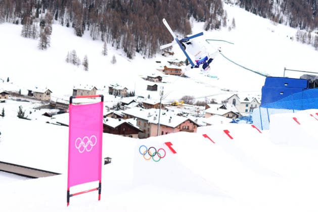 Hinako Tomitaka (JPN), FEBRUARY 10, 2026 - Freestyle Skiing : Women s Mogle Qualification during the Milano Cortina 2026 Olympic Winter games, Winterspiele,Spiele, Summer games at Livigno Aerials and Moguls Park in Livigno, Italy.  aflo_319222609