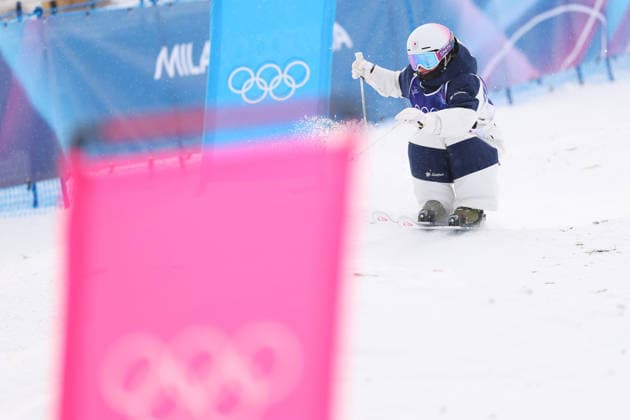 Haruka Nakao (JPN), FEBRUARY 10, 2026 - Freestyle Skiing : Women s Mogle Qualification during the Milano Cortina 2026 Olympic Winter games, Winterspiele,Spiele, Summer games at Livigno Aerials and Moguls Park in Livigno, Italy.  aflo_319222634