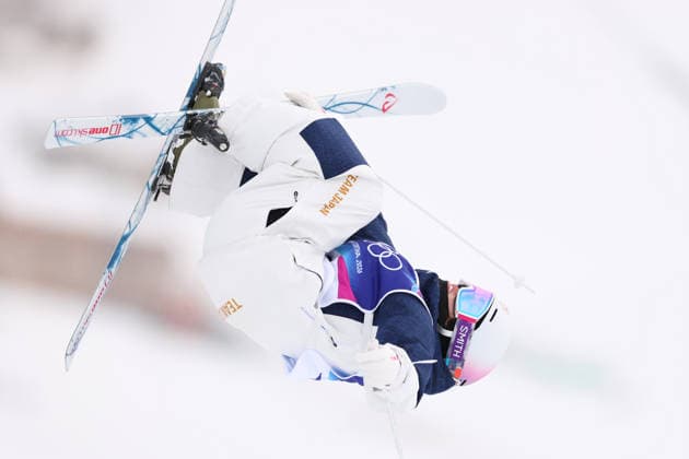 Haruka Nakao (JPN), FEBRUARY 10, 2026 - Freestyle Skiing : Women s Mogle Qualification during the Milano Cortina 2026 Olympic Winter games, Winterspiele,Spiele, Summer games at Livigno Aerials and Moguls Park in Livigno, Italy.  aflo_319222649