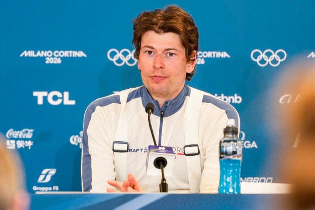 Winter Olympics in Milan Cortina 2026 Anterselva, Italy 20260210. Sturla Holm Laegreid meets the press during the Winter Olympics in Milan Cortina 2026. Photo: Heiko Junge NTB Anterselva Italy EDITORIAL USE ONLY. RESTRICTED USE FOR BETTING COMPANIES Ref:_SPO7zq9eKAnYqk.jpg *** Winter Olympics in Milan Cortina 2026 Anterselva, Italy 20260210 Sturla Holm Laegreid meets the press during the Winter Olympics in Milan Cortina 2026 Photo Heiko Junge NTB Anterselva Italy EDITORIAL USE ONLY RESTRICTED USE FOR BETTING COMPANIES  Copyright: xHeikoxJungex xNTBx