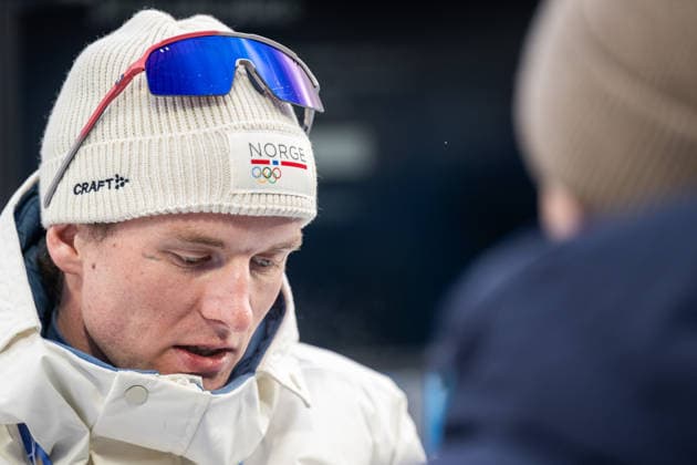 260210 Johan-Olav Botn of Norway in the mixed zone after competing in men s biathlon 20 km individual during day 4 of the 2026 Winter Olympics on February 10, 2026 in Anterselva. Photo: Mathias Bergeld BILDBYRAN kod MB MB1320 skidskytte biathlon skiskyting Olympic Games, Olympische Spiele, Olympia, OS olympics winter olympics os ol olympiska spel vinter-os olympiske leker milano cortina 2026 milan cortina 2026 milano cortina 2026 olympic games milano cortina 2026 winter olympic games milano cortina-os milano cortina-ol vinter-ol 4 bbeng 20 km individual norge norway *** 260210 Johan Olav Botn of Norway in the mixed zone after competing in men s biathlon 20 km individual during day 4 of the 2026 Winter Olympics on February 10, 2026 in Anterselva Photo Mathias Bergeld BILDBYRAN code MB MB1320 biathlon biathlon olympic games olympics olympics winter olympics os ol olympiska spel vinter os olympiske leker milano cortina 2026 milan cortina 2026 milano cortina 2026 olympic games milano cortina 2026 winter olympic games milano cortina os milano cortina ol vinter ol 4 bbeng 20 km individual norge norway  Copyright: MATHIASxBERGELD BB260210MB089