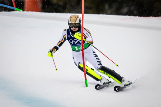 Emma Aicher of Germany , Women’s Alpine Team Combination, Slalom, Milano Cortina 2026 Olympic Games, Olympische Spiele, Olympia, OS 10-02-2026 *** Emma Aicher of Germany , Womens Alpine Team Combination, Slalom, Milano Cortina 2026 Olympic Games 10 02 2026 Copyright: HMBxMedia MarcxNiemeyer
