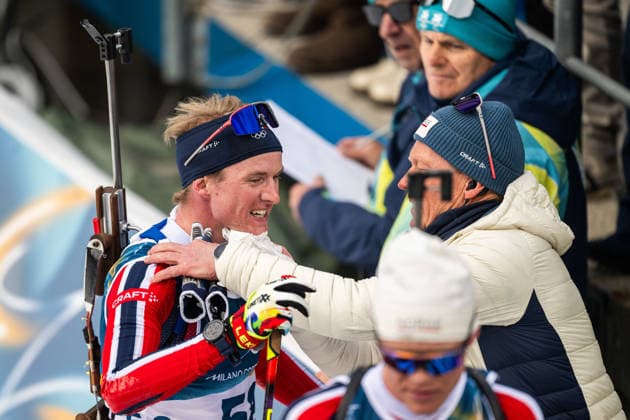 260210 Johan-Olav Botn of Norway gets his face wiped of after competing in men s biathlon 20 km individual during day 4 of the 2026 Winter Olympics on February 10, 2026 in Anterselva. Photo: Mathias Bergeld BILDBYRAN kod MB MB1320 skidskytte biathlon skiskyting Olympic Games, Olympische Spiele, Olympia, OS olympics winter olympics os ol olympiska spel vinter-os olympiske leker milano cortina 2026 milan cortina 2026 milano cortina 2026 olympic games milano cortina 2026 winter olympic games milano cortina-os milano cortina-ol vinter-ol 4 bbeng 20 km individual norge norway *** 260210 Johan Olav Botn of Norway gets his face wiped of after competing in men s biathlon 20 km individual during day 4 of the 2026 Winter Olympics on February 10, 2026 in Anterselva Photo Mathias Bergeld BILDBYRAN code MB MB1320 biathlon biathlon olympic games olympics olympics winter olympics os ol olympiska spel vinter os olympiske leker milano cortina 2026 milan cortina 2026 milano cortina 2026 olympic games milano cortina 2026 winter olympic games milano cortina os milano cortina ol vinter ol 4 bbeng 20 km individual norge norway  Copyright: MATHIASxBERGELD BB260210MB091