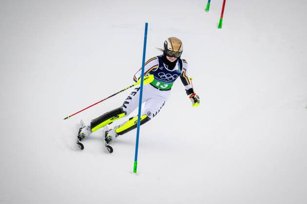 Emma Aicher of Germany , Women’s Alpine Team Combination, Slalom, Milano Cortina 2026 Olympic Games, Olympische Spiele, Olympia, OS 10-02-2026 *** Emma Aicher of Germany , Womens Alpine Team Combination, Slalom, Milano Cortina 2026 Olympic Games 10 02 2026 Copyright: HMBxMedia MarcxNiemeyer