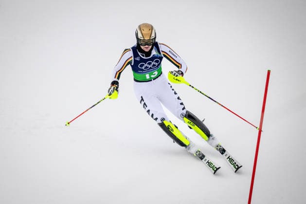 Emma Aicher of Germany , Women’s Alpine Team Combination, Slalom, Milano Cortina 2026 Olympic Games, Olympische Spiele, Olympia, OS 10-02-2026 *** Emma Aicher of Germany , Womens Alpine Team Combination, Slalom, Milano Cortina 2026 Olympic Games 10 02 2026 Copyright: HMBxMedia MarcxNiemeyer