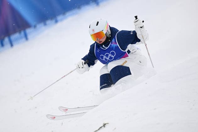Hinako Tomitaka (JPN), FEBRUARY 10, 2026 - Freestyle Skiing : Women s Mogle Qualification during the Milano Cortina 2026 Olympic Winter games, Winterspiele,Spiele, Summer games at Livigno Aerials and Moguls Park in Livigno, Italy.  aflo_319232863