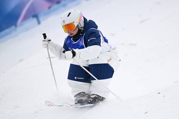 Hinako Tomitaka (JPN), FEBRUARY 10, 2026 - Freestyle Skiing : Women s Mogle Qualification during the Milano Cortina 2026 Olympic Winter games, Winterspiele,Spiele, Summer games at Livigno Aerials and Moguls Park in Livigno, Italy.  aflo_319232865