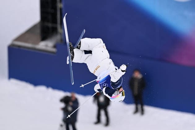 Hinako Tomitaka (JPN), FEBRUARY 10, 2026 - Freestyle Skiing : Women s Mogle Qualification during the Milano Cortina 2026 Olympic Winter games, Winterspiele,Spiele, Summer games at Livigno Aerials and Moguls Park in Livigno, Italy.  aflo_319232874