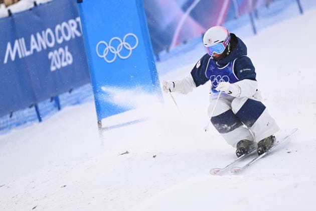 Haruka Nakao (JPN), FEBRUARY 10, 2026 - Freestyle Skiing : Women s Mogle Qualification during the Milano Cortina 2026 Olympic Winter games, Winterspiele,Spiele, Summer games at Livigno Aerials and Moguls Park in Livigno, Italy.  aflo_319232911
