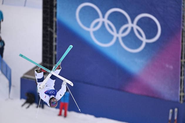 Johnson Tess (USA), FEBRUARY 10, 2026 - Freestyle Skiing : Women s Mogle Qualification during the Milano Cortina 2026 Olympic Winter games, Winterspiele,Spiele, Summer games at Livigno Aerials and Moguls Park in Livigno, Italy.  aflo_319232941