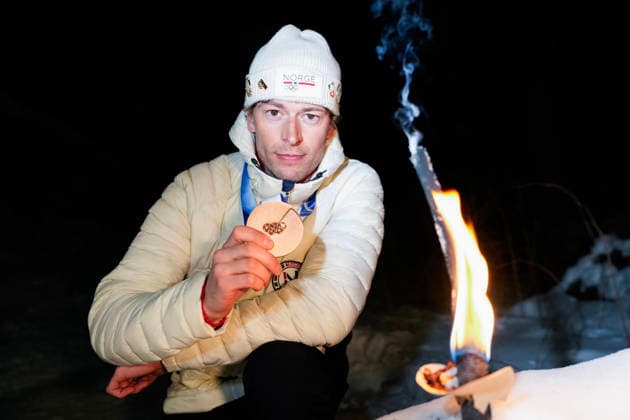 Winter Olympics in Milan Cortina 2026 Anterselva, Italy 20260210. Celebration for the gold medal of Johan Olav Botn and the bronze medal of Sturla Holm Laegreid after the men s 20km biathlon in Anterselva during the Winter Olympics in Milano Cortina 2026. Photo: Heiko Junge NTB Anterselva Italy EDITORIAL USE ONLY. RESTRICTED USE FOR BETTING COMPANIES Ref:_SPOAkpQCVB2IOQ.jpg *** Winter Olympics in Milan Cortina 2026 Anterselva, Italy 20260210 Celebration for the gold medal of Johan Olav Botn and the bronze medal of Sturla Holm Laegreid after the men s 20km biathlon in Anterselva during the Winter Olympics in Milano Cortina 2026 Photo Heiko Junge NTB Anterselva Italy EDITORIAL USE ONLY RESTRICTED USE FOR BETTING COMPANIES  Copyright: xHeikoxJungex xNTBx