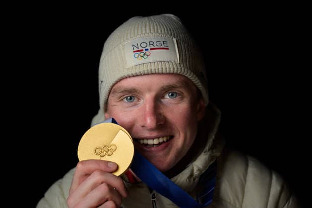 260210 Johan-Olav Botn of the Norwegian national biathlon team with his gold medal on a medal celebration for men s biathlon 20 km individual during day 4 of the 2026 Winter Olympics on February 10, 2026 in Anterselva. Photo: Mathias Bergeld BILDBYRAN kod MB MB1321 skidskytte biathlon skiskyting Olympic Games, Olympische Spiele, Olympia, OS olympics winter olympics os ol olympiska spel vinter-os olympiske leker milano cortina 2026 milan cortina 2026 milano cortina 2026 olympic games milano cortina 2026 winter olympic games milano cortina-os milano cortina-ol vinter-ol 4 bbeng norge norway jubel gold guld medalj medal *** 260210 Johan Olav Botn of the Norwegian national biathlon team with his gold medal on a medal celebration for men s biathlon 20 km individual during day 4 of the 2026 Winter Olympics on February 10, 2026 in Anterselva Photo Mathias Bergeld BILDBYRAN code MB MB1321 biathlon biathlon olympic games olympics olympics winter olympics os ol olympiska spel vinter os olympiske leker milano cortina 2026 milan cortina 2026 milano cortina 2026 olympic games milano cortina 2026 winter olympic games milano cortina os milano cortina ol vinter ol 4 bbeng norge norway jubel gold guld medalj medal  Copyright: MATHIASxBERGELD BB260210MB098