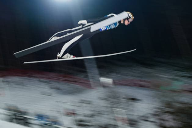 Milano Cortina 2026 Olympic Winter games, Winterspiele,Spiele, Summer games MILAN, ITALY - FEBRUARY 10: Athletes compete at mixed team Ski jumping, Skispringen, Ski, nordisch competition during Milano Cortina 2026 Olympic Winter Games in Milan, Italy on February 10, 2026. Cemal Yurttas Anadolu Milan Italy. Editorial use only. Please get in touch for any other usage.  Copyright: x2026xAnadoluxCemalxYurttasx