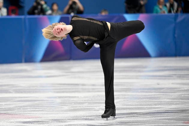 MILANO, ITALIEN 20260210 Konstakaren Andreas Nordebäck fran Sverige tävlar i det korta programmet i Milano Ice Skating Arena under OS i Milano. *** Bilden ingar i SPORTPAKET. För övriga BETALBILD *** MILANO ITALIEN x10070x *** MILANO, ITALY 20260210 Artist Andreas Nordebäck from Sweden competes in the short program in the Milano Ice Skating Arena during the Milan Olympics Picture in SPORT PACKAGE For others PAY PICTURE MILANO ITALY x10070x  Copyright: xJessicaxGow TTx OS 2026 KONSTAKNING