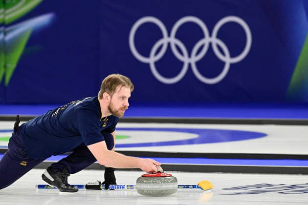 CORTINA, ITALY 20260210 Sweden s Isabella Wrana and Rasmus Wrana during the Olympic final against the USA in mixed curling in Cortina. *** The image is included in the SPORTS PACKAGE. For others PAYMENT IMAGE ** CORTINA ITALY x10030x *** CORTINA, ITALY 20260210 Swedens Isabella Wrana and Rasmus Wrana during the Olympic final against the USA in mixed curling in Cortina The image is included in the SPORTS PACKAGE For others PAYMENT IMAGE CORTINA ITALY x10030x  Copyright: xJonasxEkströmer TTx 2026 OLYMPICS MIXED CURLING FINAL