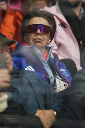 Winter Olympics - Princess Royal At Cortina Curling Olympic Stadium Princess Anne Royal watching the Curling Mixed Doubles Bronze Medal Game between Great Britain and Italy at the Cortina Curling Olympic Stadium, on day four of the Milano Cortina 2026 Winter Olympics in Cortina, Italy on February 10, 2026. Photo by Francesca Vieceli IPA ABACAPRESS.COM Cortina d Ampezzo Belluno Italy  Copyright: xIPA ABACAx