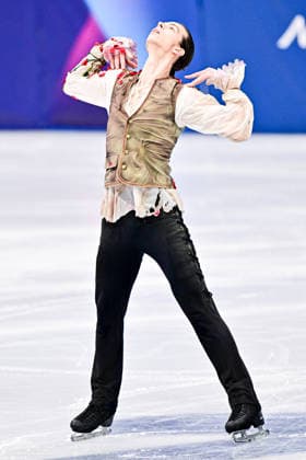 Petr GUMENNIK (AIN), during Men Single Skating Short Program, at the Olympic Winter games, Winterspiele,Spiele, Summer games Milano Cortina 2026, at Milano Ice Skating Arena, on February 10, 2026 in Milan, Italy. Noxthirdxpartyxsales  aflo_319245269