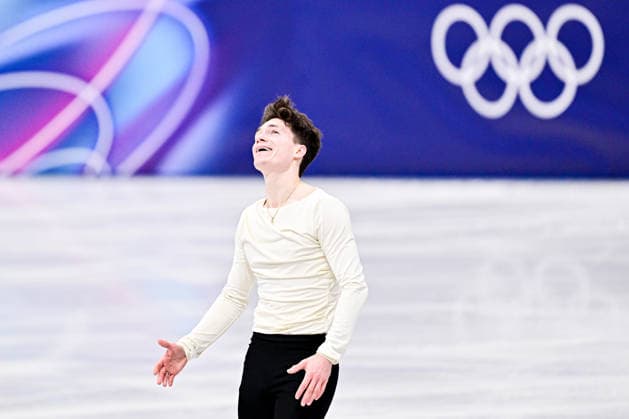 Maxim NAUMOV (USA), during Men Single Skating Short Program, at the Olympic Winter games, Winterspiele,Spiele, Summer games Milano Cortina 2026, at Milano Ice Skating Arena, on February 10, 2026 in Milan, Italy. Noxthirdxpartyxsales  aflo_319245580