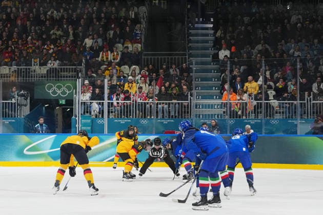 Women™s Ice hockey, Eishockey Italy - Germany at the Milano Cortina 2026 Winter Olympics, in Milan (Italy) February 10, 2026 (Photo Gian Mattia D Alberto LaPresse)  Copyright: xGianxMattiaxD Alberto LaPressex