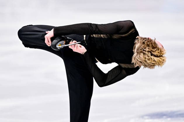 Andreas NORDEBACK (SWE), during Men Single Skating Short Program, at the Olympic Winter games, Winterspiele,Spiele, Summer games Milano Cortina 2026, at Milano Ice Skating Arena, on February 10, 2026 in Milan, Italy. Noxthirdxpartyxsales  aflo_319245647