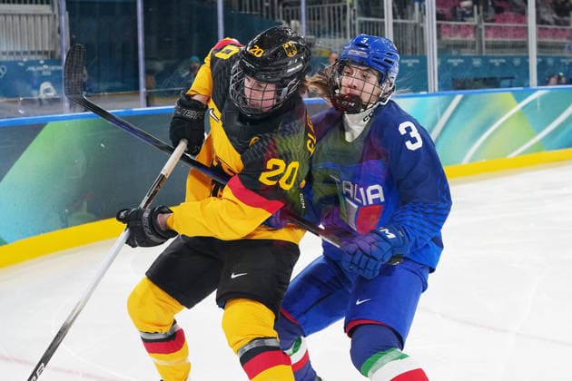 Women™s Ice hockey, Eishockey Italy - Germany at the Milano Cortina 2026 Winter Olympics, in Milan (Italy) February 10, 2026 (Photo Gian Mattia D Alberto LaPresse)  Copyright: xGianxMattiaxD Alberto LaPressex