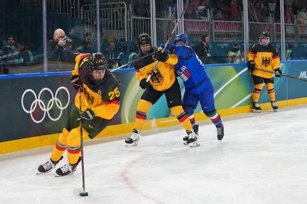 Women™s Ice hockey, Eishockey Italy - Germany at the Milano Cortina 2026 Winter Olympics, in Milan (Italy) February 10, 2026 (Photo Gian Mattia D Alberto LaPresse)  Copyright: xGianxMattiaxD Alberto LaPressex