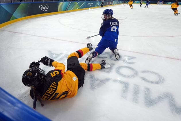 Women™s Ice hockey, Eishockey Italy - Germany at the Milano Cortina 2026 Winter Olympics, in Milan (Italy) February 10, 2026 (Photo Gian Mattia D Alberto LaPresse)  Copyright: xGianxMattiaxD Alberto LaPressex