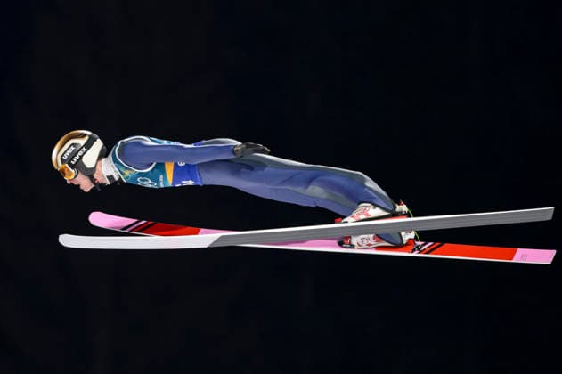 OLYMPICS - Winter Olympic Games, Olympische Spiele, Olympia, OS Milano Cortina 2026 PREDAZZO,ITALY,10.FEB.26 - OLYMPICS, Ski jumping, Skispringen, Ski, nordisch - Winter Olympic Games Milano Cortina 2026, normal hill, mixed team. Image shows Niko Kytoesaho (FIN).  GEPAxpictures xMatthiasxTrinkl