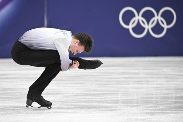 MILANO, ITALIEN 20260210 Konstakaren Fedirs Kuliss fran Lettland tävlar i det korta programmet i Milano Ice Skating Arena under OS i Milano. *** Bilden ingar i SPORTPAKET. För övriga BETALBILD *** MILANO ITALIEN x10070x *** MILANO, ITALY 20260210 Artist Fedirs Kuliss from Latvia competes in the short program in the Milano Ice Skating Arena during the Milan Olympics The image is included in the SPORT PACKAGE For others PAY PICTURE MILANO ITALY x10070x  Copyright: xJessicaxGow TTx OS 2026 KONSTAKNING