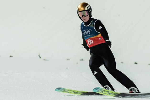 Winter Olympics in Milan Cortina 2026 Val di Fiemme, Italy 20260210. Anna Odine Strom during the 2nd round of the mixed team competition in Ski jumping, Skispringen, Ski, nordisch in Predazzo during the Winter Olympics in Milano Cortina 2026. Photo: Terje Pedersen NTB Val di Fiemme Italy EDITORIAL USE ONLY. RESTRICTED USE FOR BETTING COMPANIES Ref:_SPOHqjntihppsU.jpg *** Winter Olympics in Milan Cortina 2026 Val di Fiemme, Italy 20260210 Anna Odine Strom during the 2nd round of the mixed team competition in ski jumping in Predazzo during the Winter Olympics in Milan Cortina 2026 Photo Terje Pedersen NTB Val di Fiemme Italy EDITORIAL USE ONLY RESTRICTED USE FOR BETTING COMPANIES  Copyright: xTerjexPedersenx xNTBx